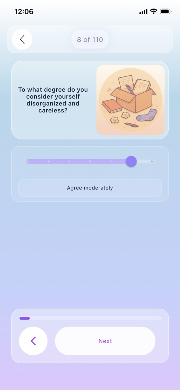 ForeverMe free trial avatar creation screen